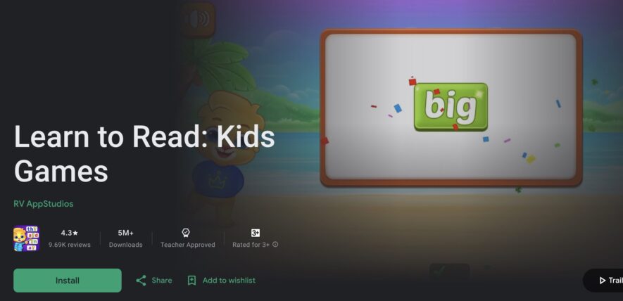 Learn to Read: Kids Games