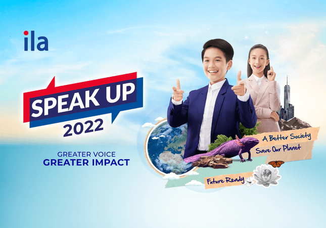 ILA khởi động cuộc thi Speak-Up 2022: Sân chơi bùng nổ cho những tài năng trẻ