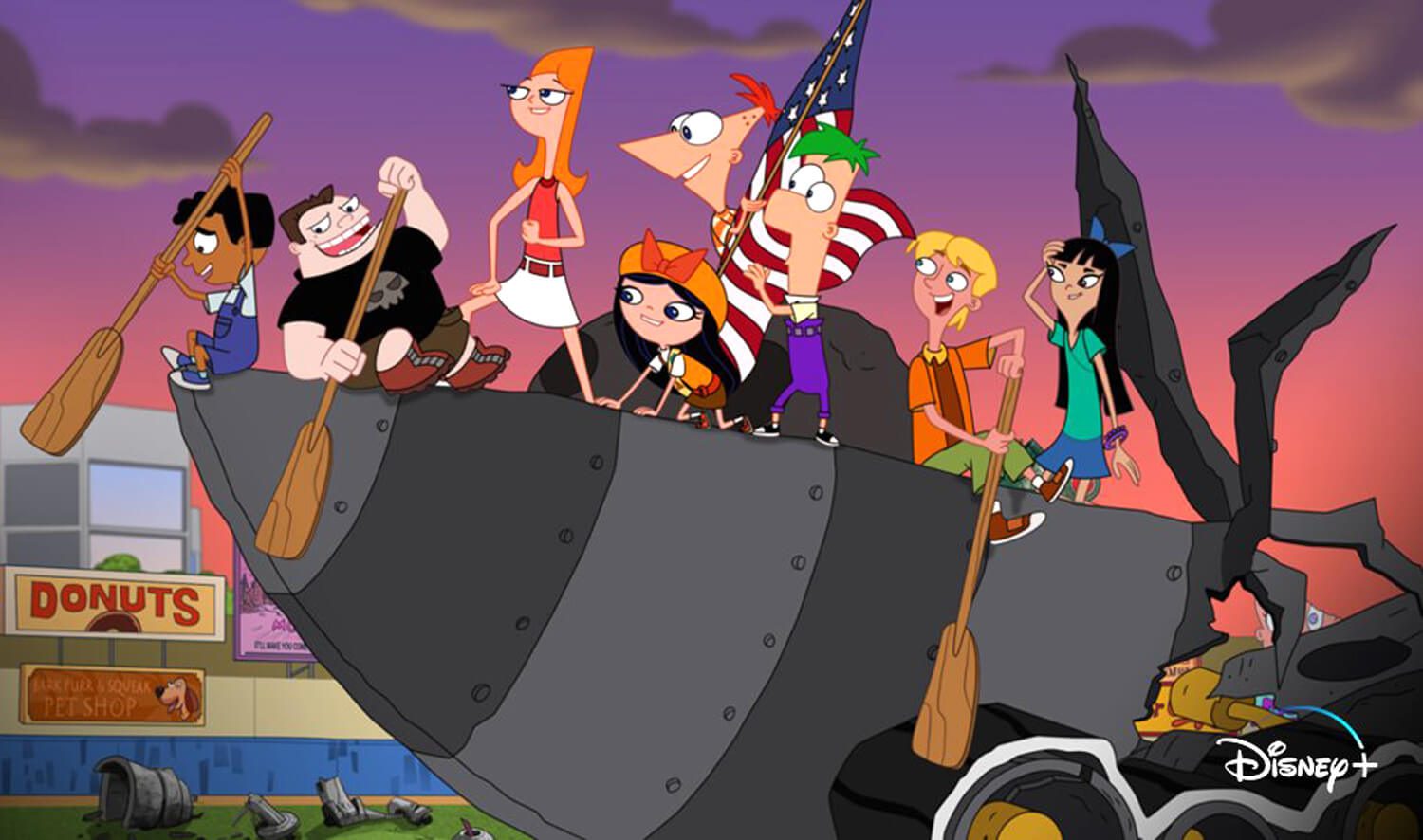 Những bộ phim hoạt hình cho bé học tiếng Anh: Phineas and Ferb (2007)