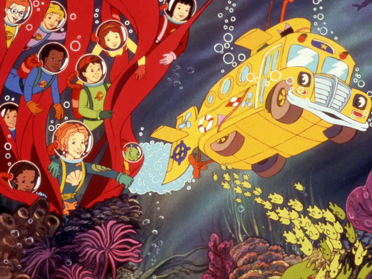 Dạy học tiếng Anh cho bé qua phim hoạt hình: The Magic School Bus