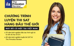 ILA RA MẮT CHƯƠNG TRÌNH LUYỆN THI SAT HÀNG ĐẦU THẾ GIỚI