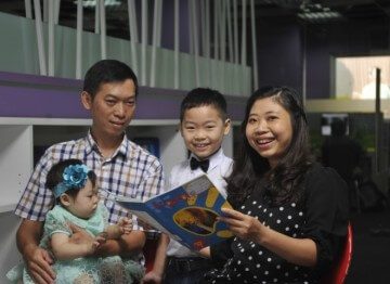 Phụ huynh bé Nguyễn Đình Minh Việt (6 tuổi), học tại ILA từ lúc 4,5 tuổi