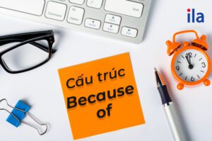 Cấu trúc because of