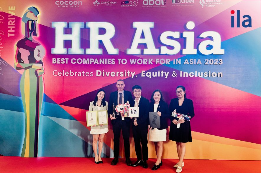 ILA Việt Nam nơi làm việc tốt nhất châu Á HR Asia Award