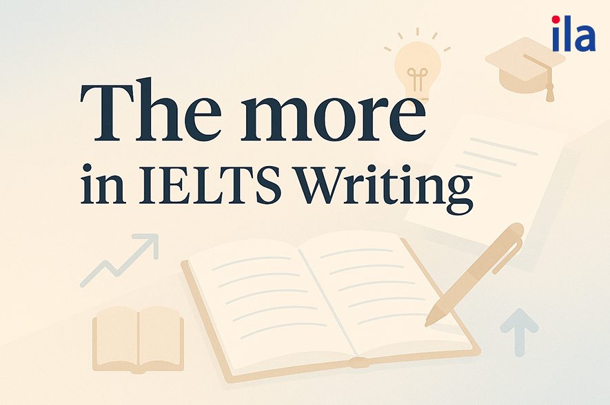Cấu trúc The more trong IELTS Writing