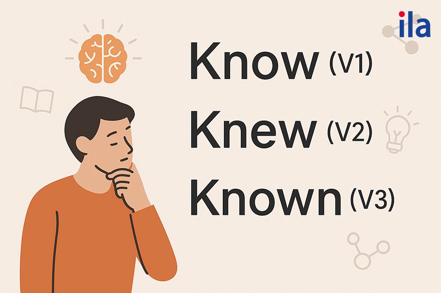 Nhầm lẫn thường gặp khi dùng know, knew, known
