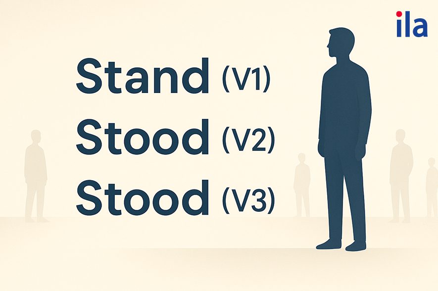 Cách chia động từ quá khứ của stand 
