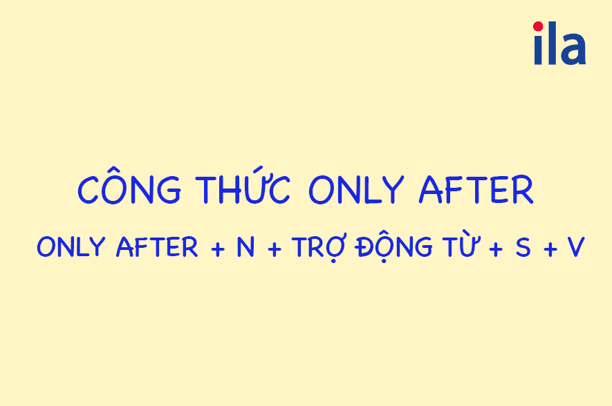 Only after đảo ngữ.