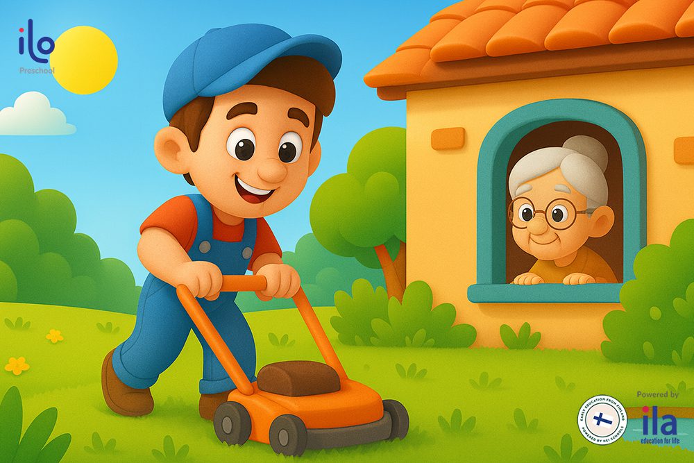 Truyện tiếng Anh cho bé: Một anh chàng tốt bụng - A nice young man 