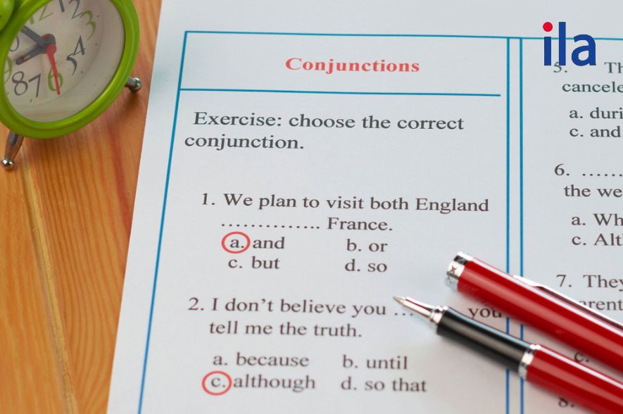 Bài tập vận dụng về conjunctions 