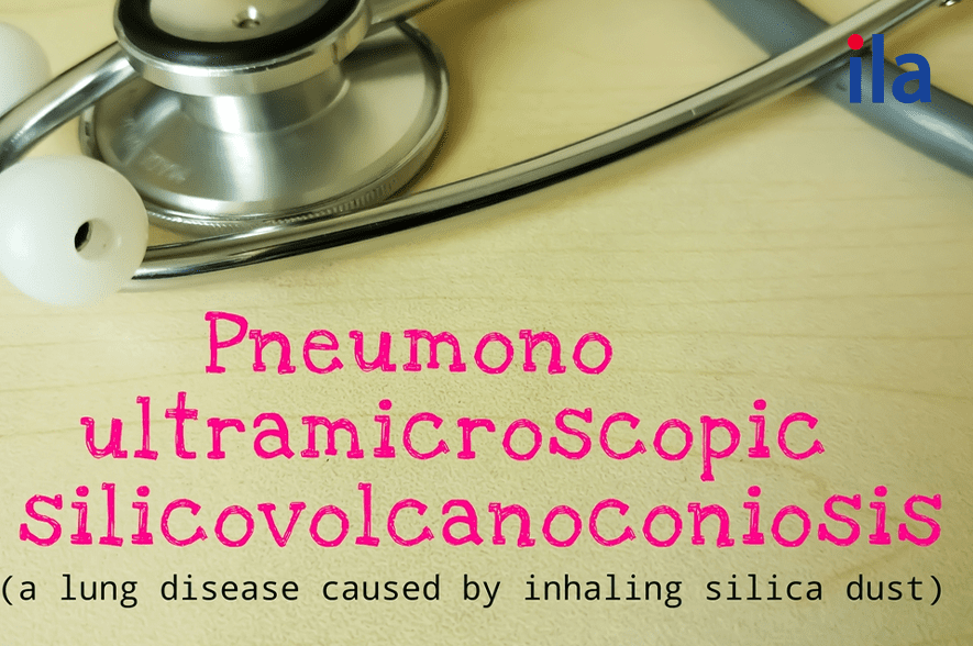 Pneumonoultramicroscopicsilicovolcanoconiosis dùng để chỉ một loại bệnh về phổi.
