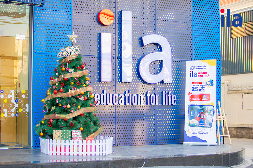 Không khí Giáng sinh tại ILA Huỳnh Tấn Phát.