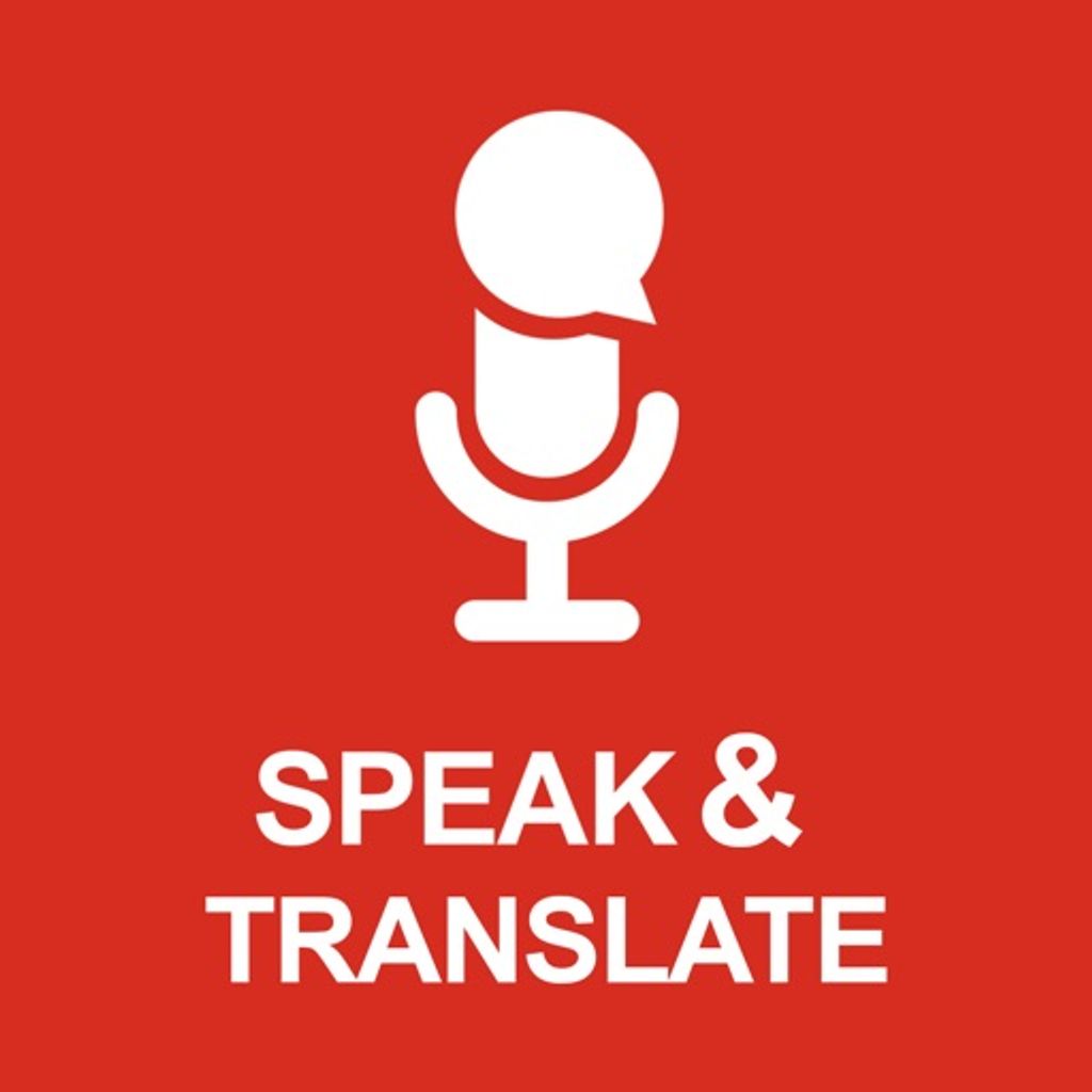 Phần mềm dịch tiếng Anh Speak & Translate. 