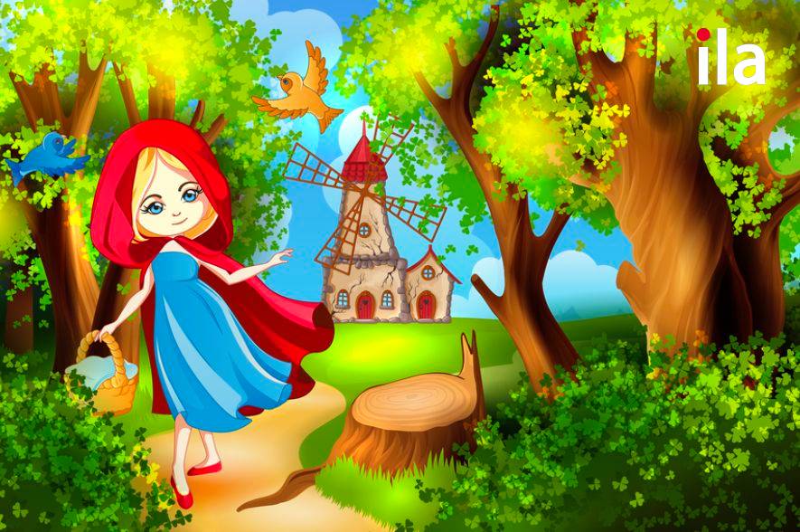 Cô bé quàng khăn đỏ tiếng Anh - Truyện cổ tích cực hay cho trẻ