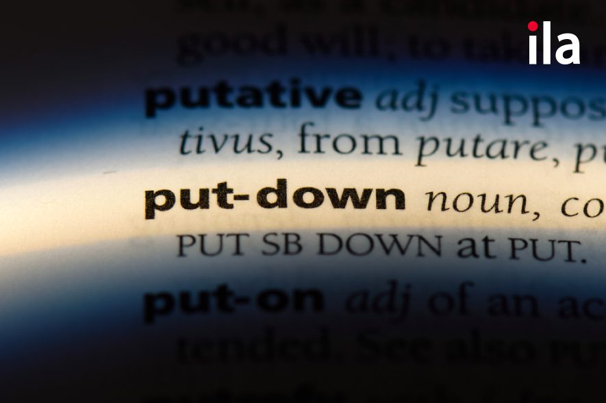 put down 