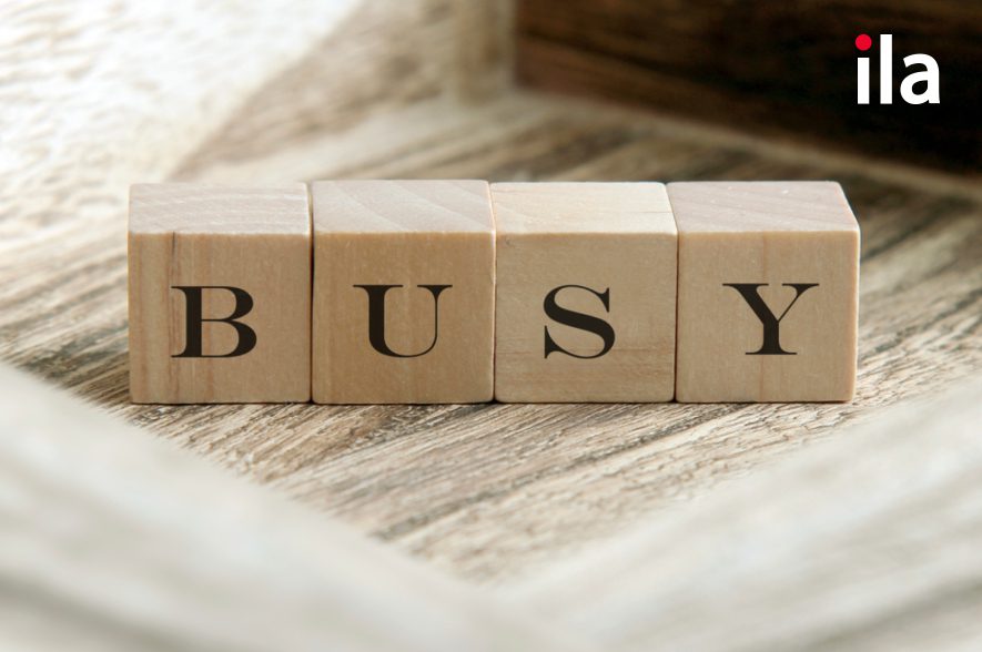 Từ đồng nghĩa, trái nghĩa với busy