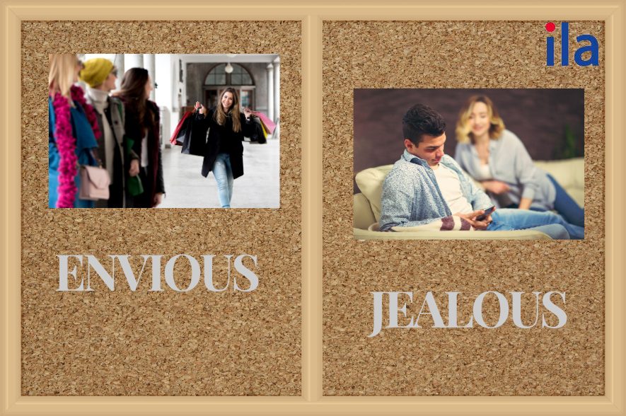 Phân biệt Envious và Jealous