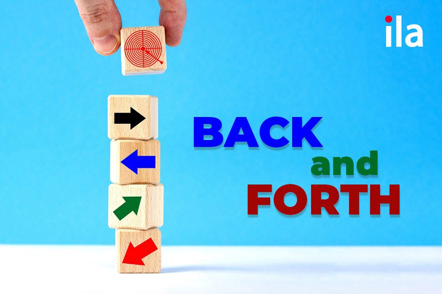 Back and forth là gì? Nguồn gốc và cách sử dụng trong tiếng Anh