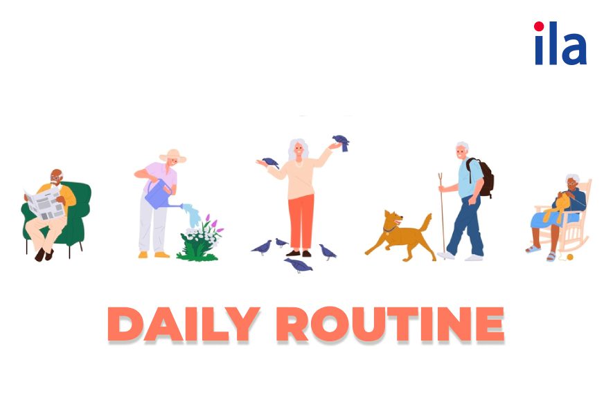 Từ vựng daily routine buổi chiều