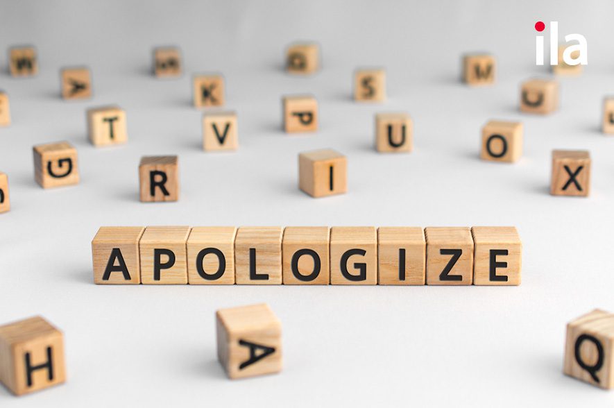 Cấu trúc apologise/apologize phổ biến