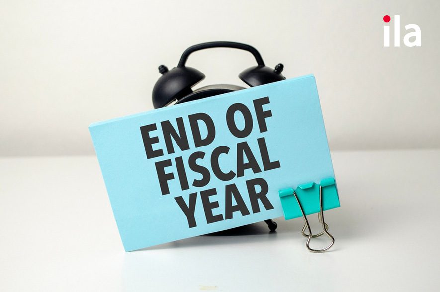 end of fiscal year 