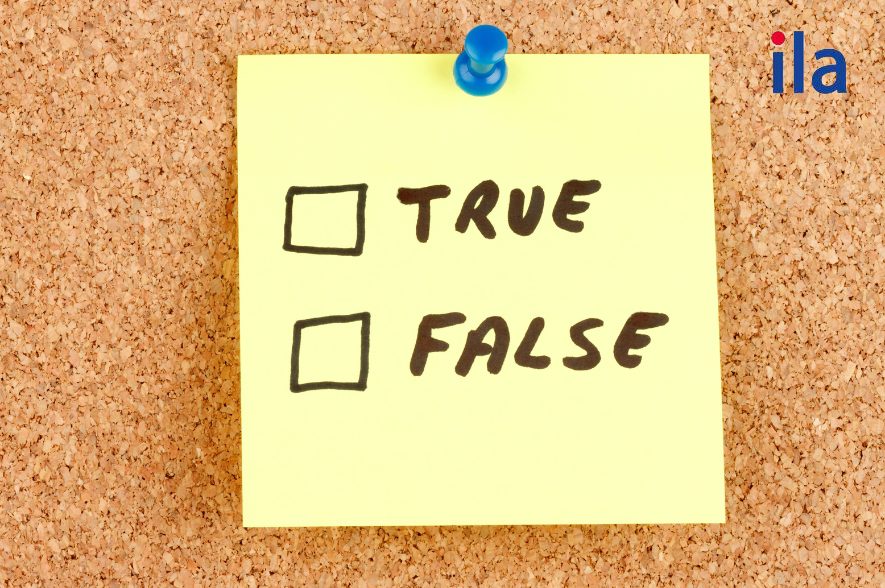 Chọn True hay False cho mỗi câu sau đây