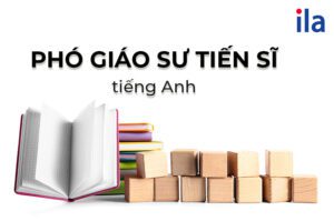 Từ vựng phó giáo sư tiến sĩ tiếng Anh và các học vị liên quan