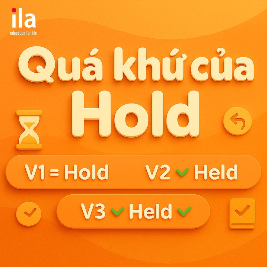 Bảng quá khứ của Hold