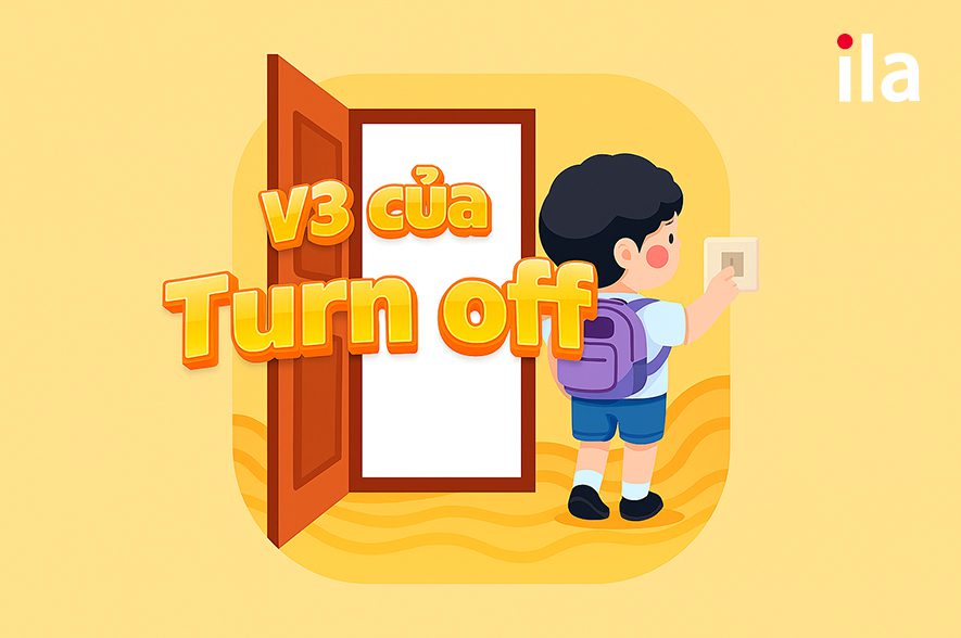 V3 của Turn off là gì?