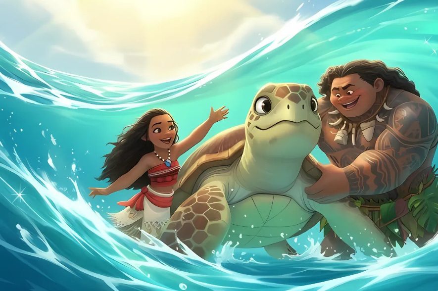 Hoạt động của con người hoặc sinh vật tại cảnh biển đảo