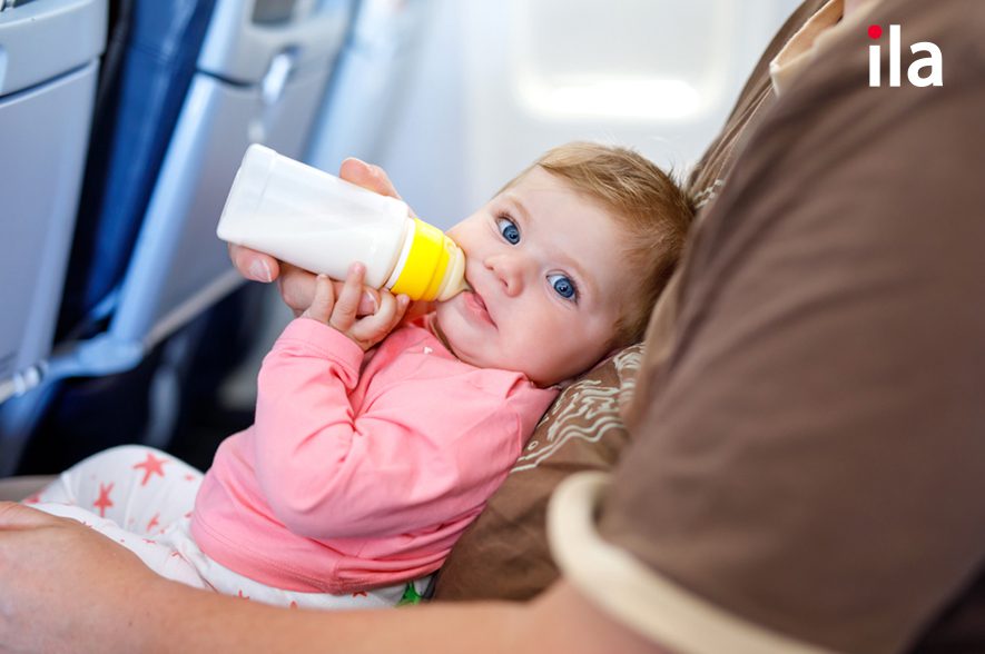 Kinh nghiệm cho trẻ nhỏ đi máy bay không khóc