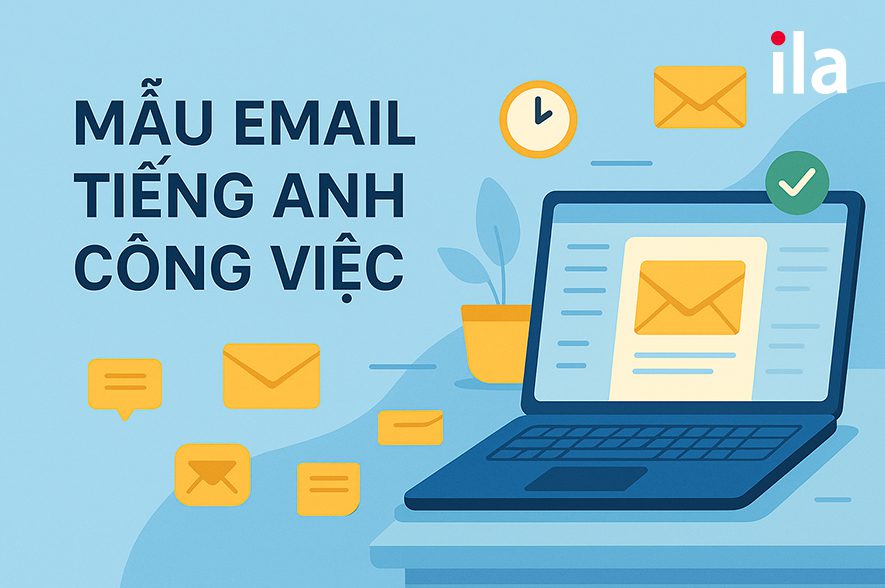 8 mẫu email tiếng Anh trong công việc chuyên nghiệp, dễ ứng dụng