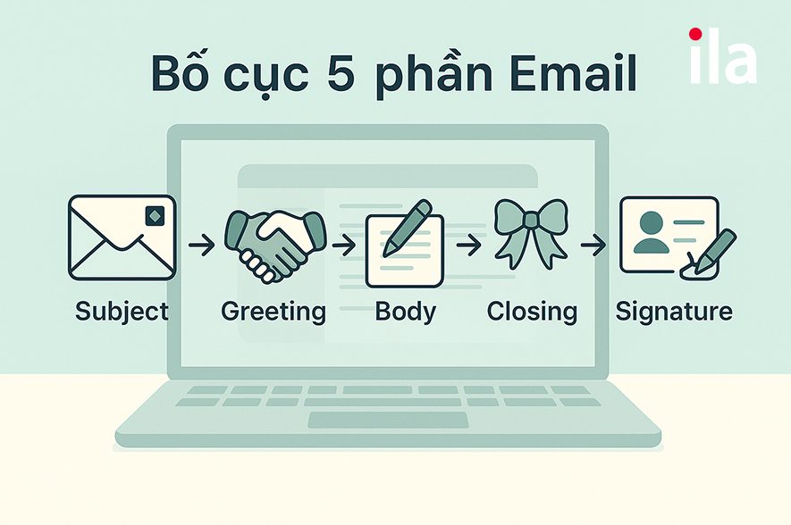 bố cục email