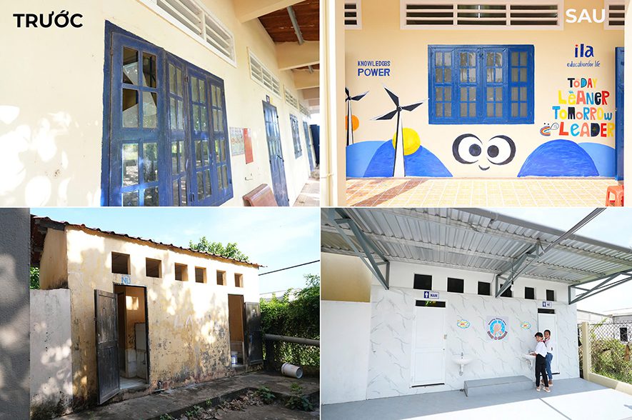 trước và sau khi nâng cấp 