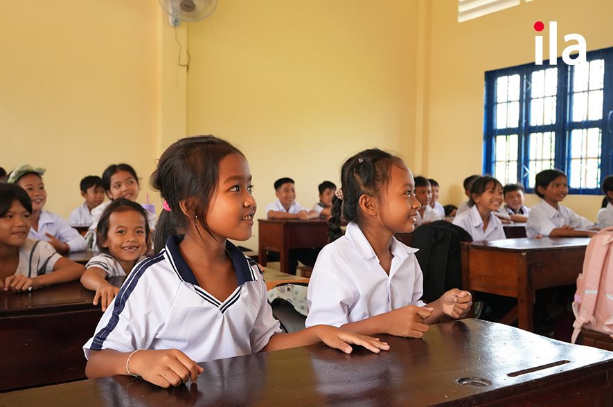 ILA thắp sáng tương lai học trò Giồng Nổi bằng những lớp học mới