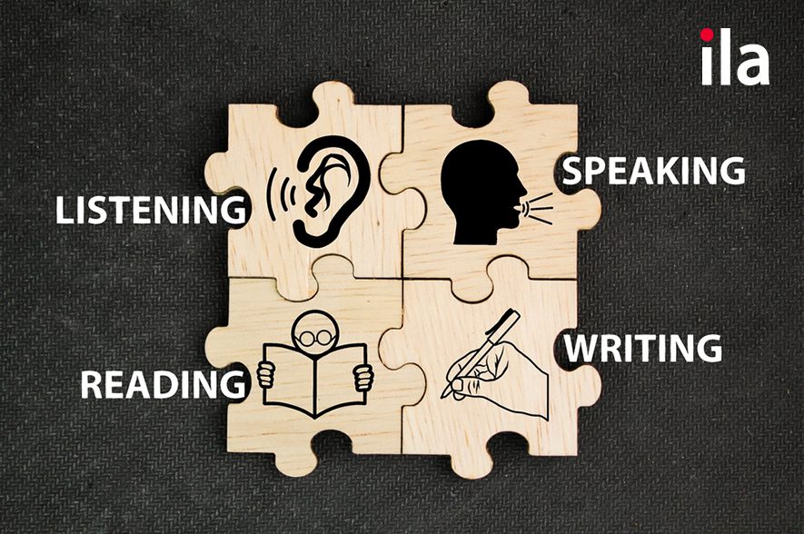 4 kỹ năng nghe - nói - đọc - viết