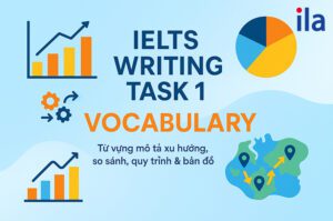 Từ vựng IELTS Writing Task 1 giúp bạn chạm band 7+