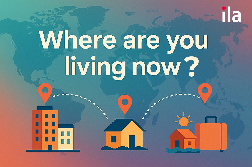 Where are you living now: Cách trả lời & bài luyện tập