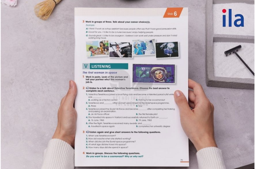 Nội dung học phần tiếng Anh 10 unit 6 listening