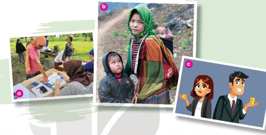 Task 1: Match the sentences with the pictures.