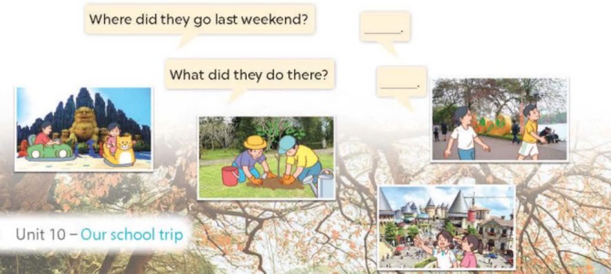 Giải tiếng Anh lớp 5 unit 10: Let's talk