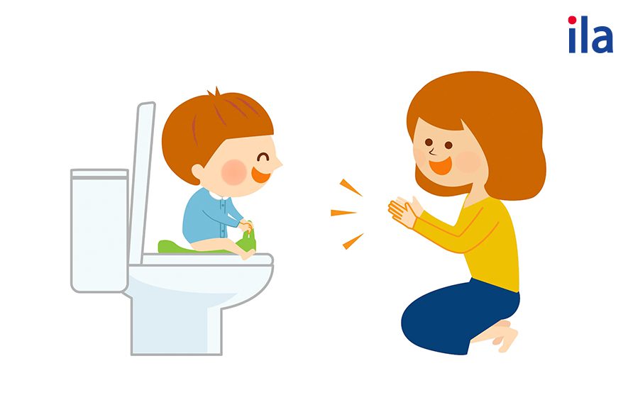 Chuẩn bị tâm thế cho bé