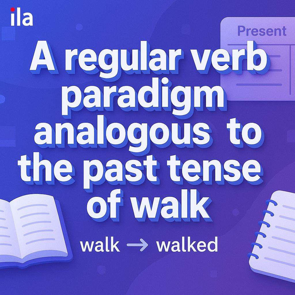 Bảng động từ có quy tắc