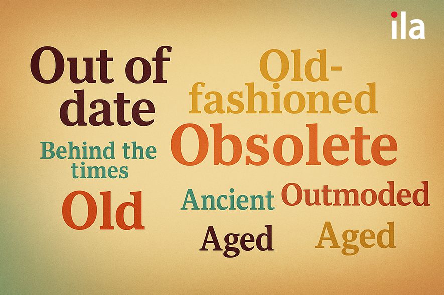 Trái nghĩa với hiện đại