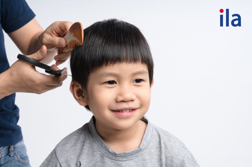 Các kiểu tóc cho bé trai 6 tuổi: Kiểu đầu nấm truyền thống
