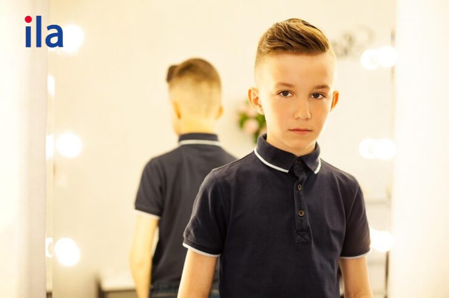 Kiểu tóc cho bé trai ít tóc – Mẹo giúp tóc bé trông dày và đẹp hơn