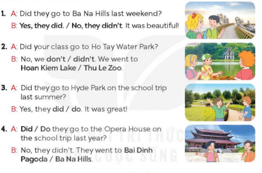 Giải tiếng Anh lớp 5 unit 10