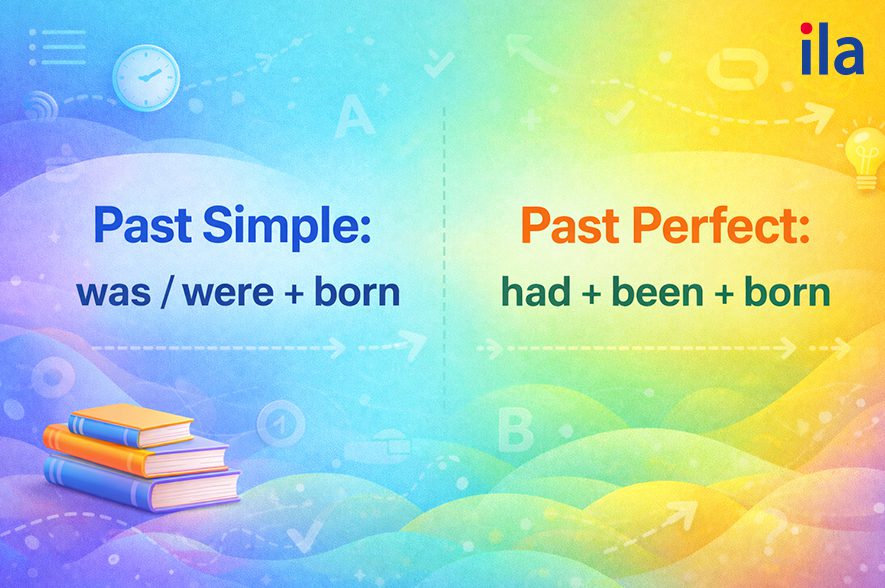 Quá khứ của Born trong các cấu trúc “be born”