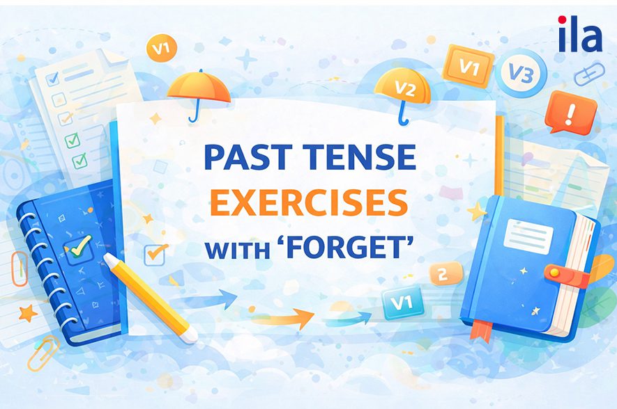 Bài tập luyện tập với quá khứ của Forget