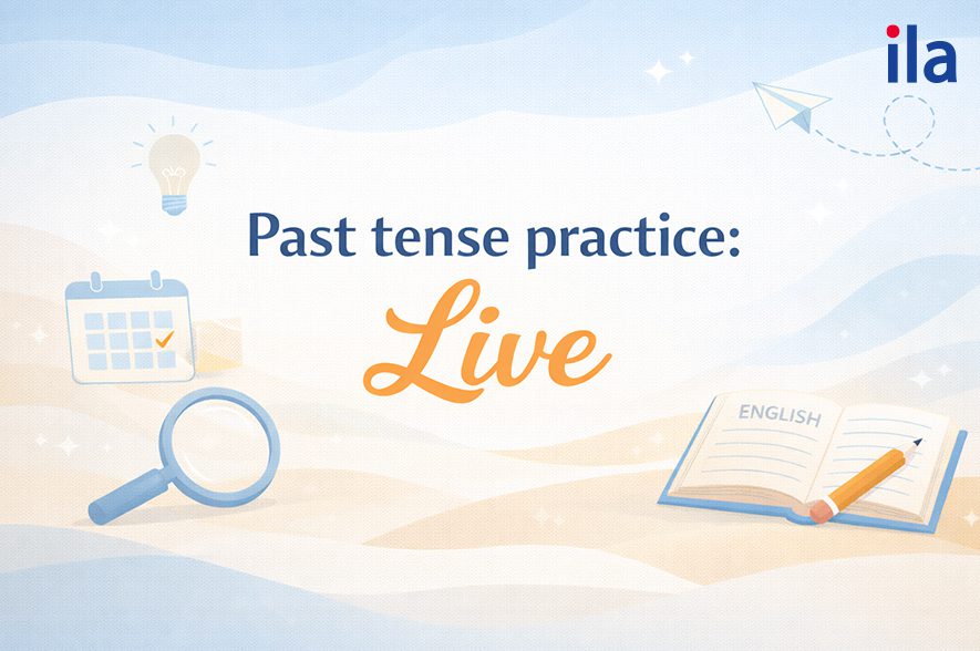 Bài tập luyện tập với quá khứ của Live